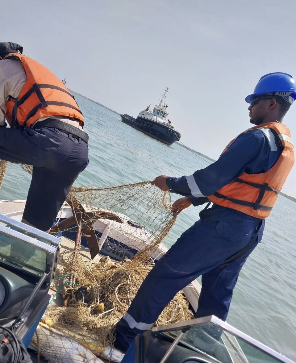 Patrouille de surveillance en mer
